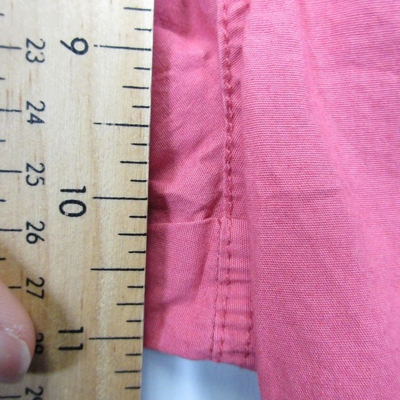 Lulu B Capri Pants Women 6 Pink Bratz Buckle Cargo Crop Low Rise Cinch Baggy 312 - Picture 14 of 14